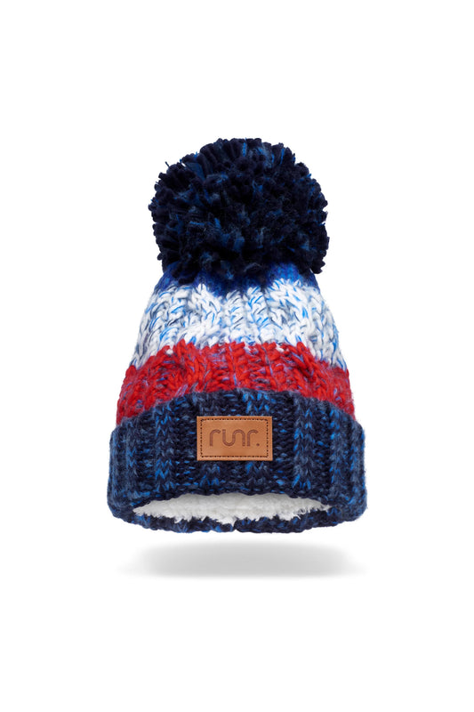 RUNR WINTER BOBBLE HAT-VERMONT - Jog Shop