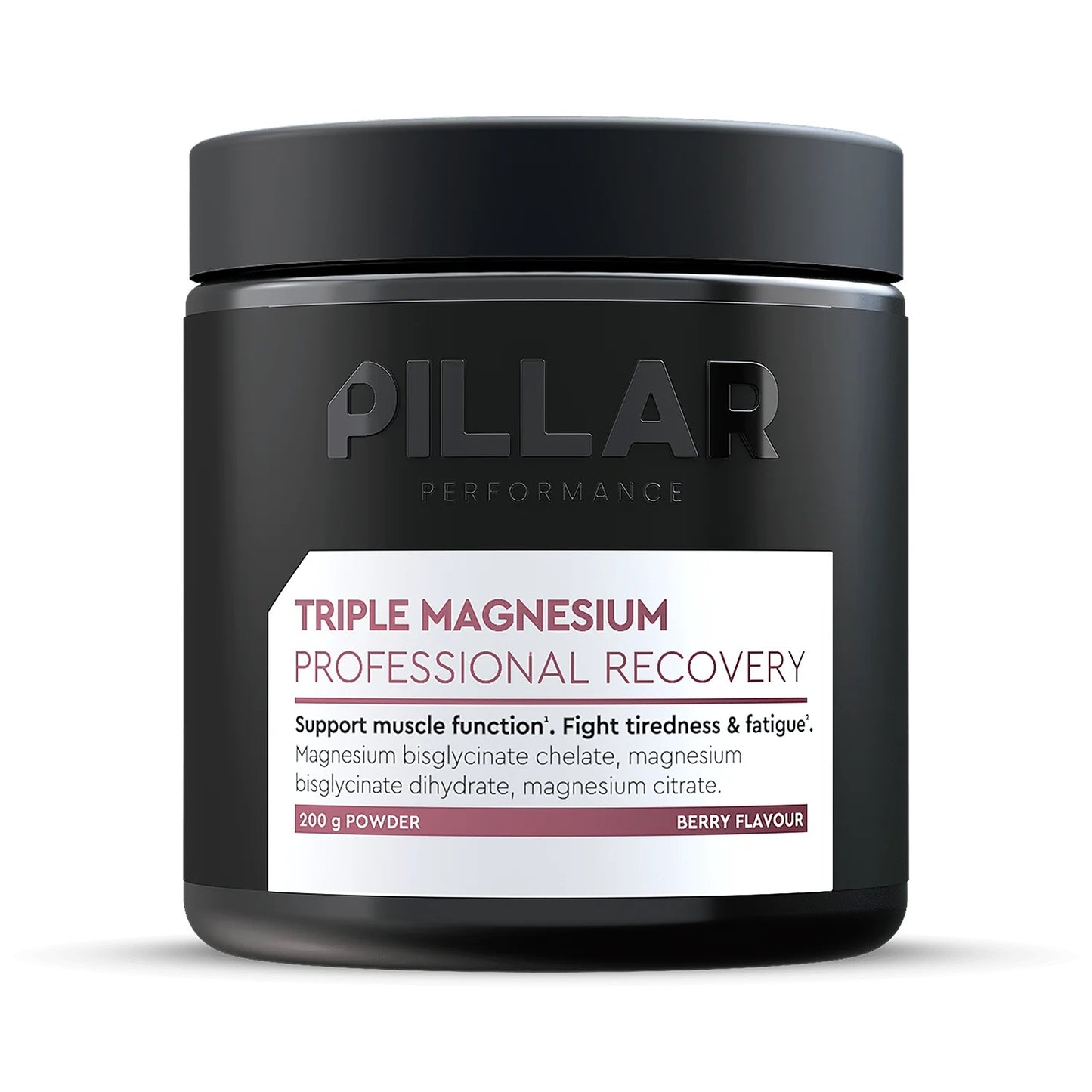 PILLAR PERFORMANCE TRIPLE MAGNESIUM ( 200 G GLASS JAR )